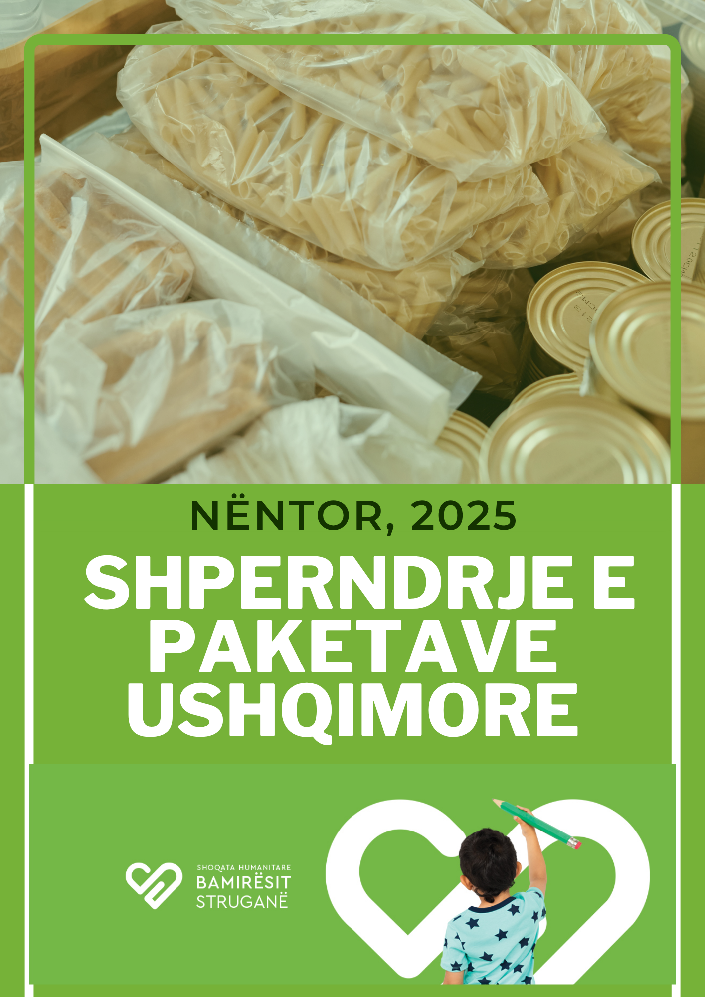 Distribution of food packages